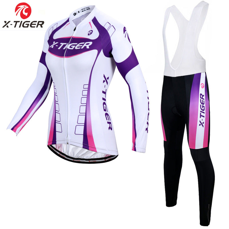 X-Tiger - Damen Langarm-Radsport-Set