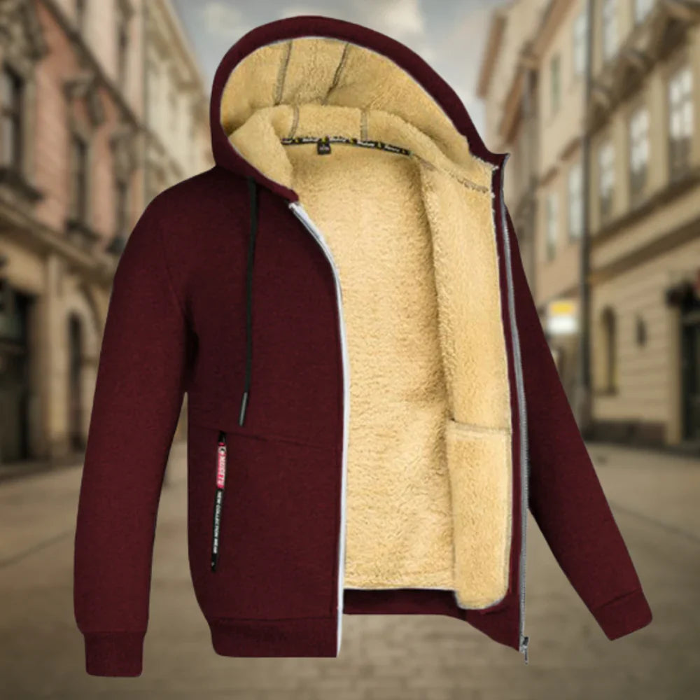Davide™ | Herren Kapuzenjacke mit Fleece-Innenfutter