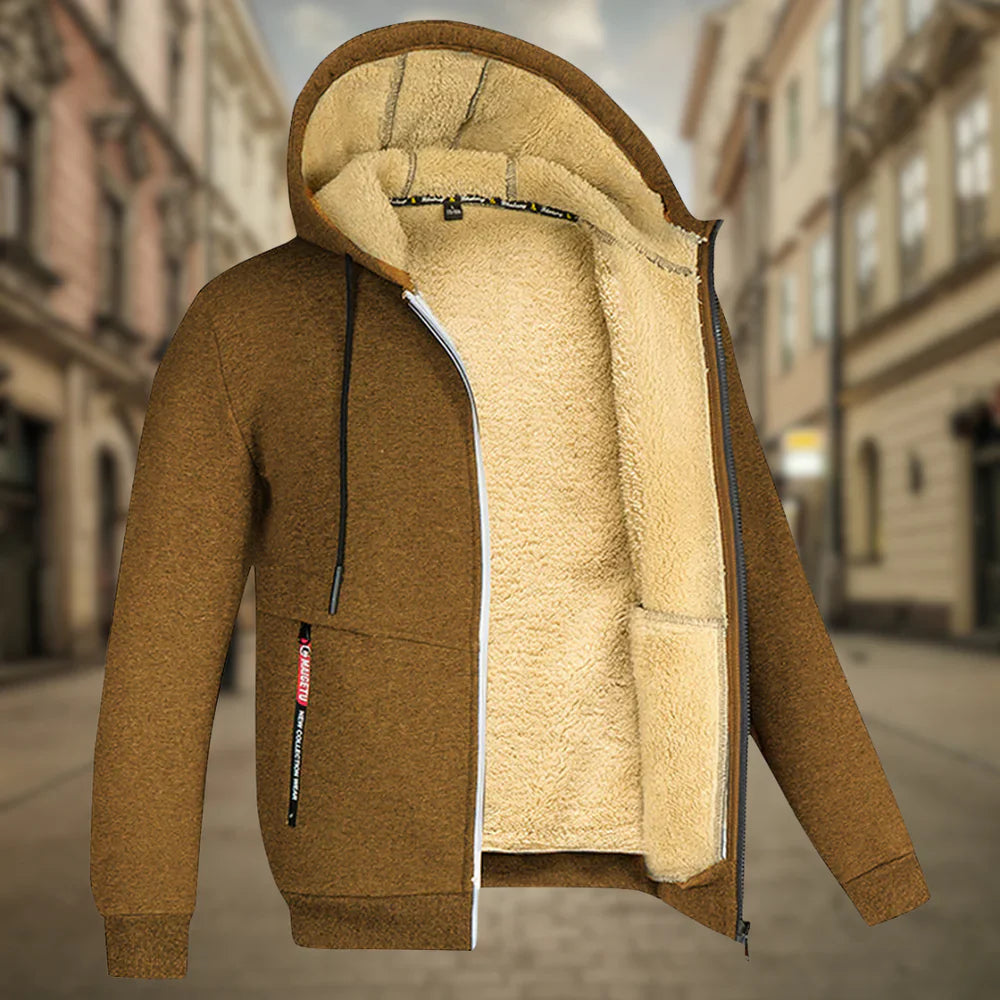 Davide™ | Herren Kapuzenjacke mit Fleece-Innenfutter