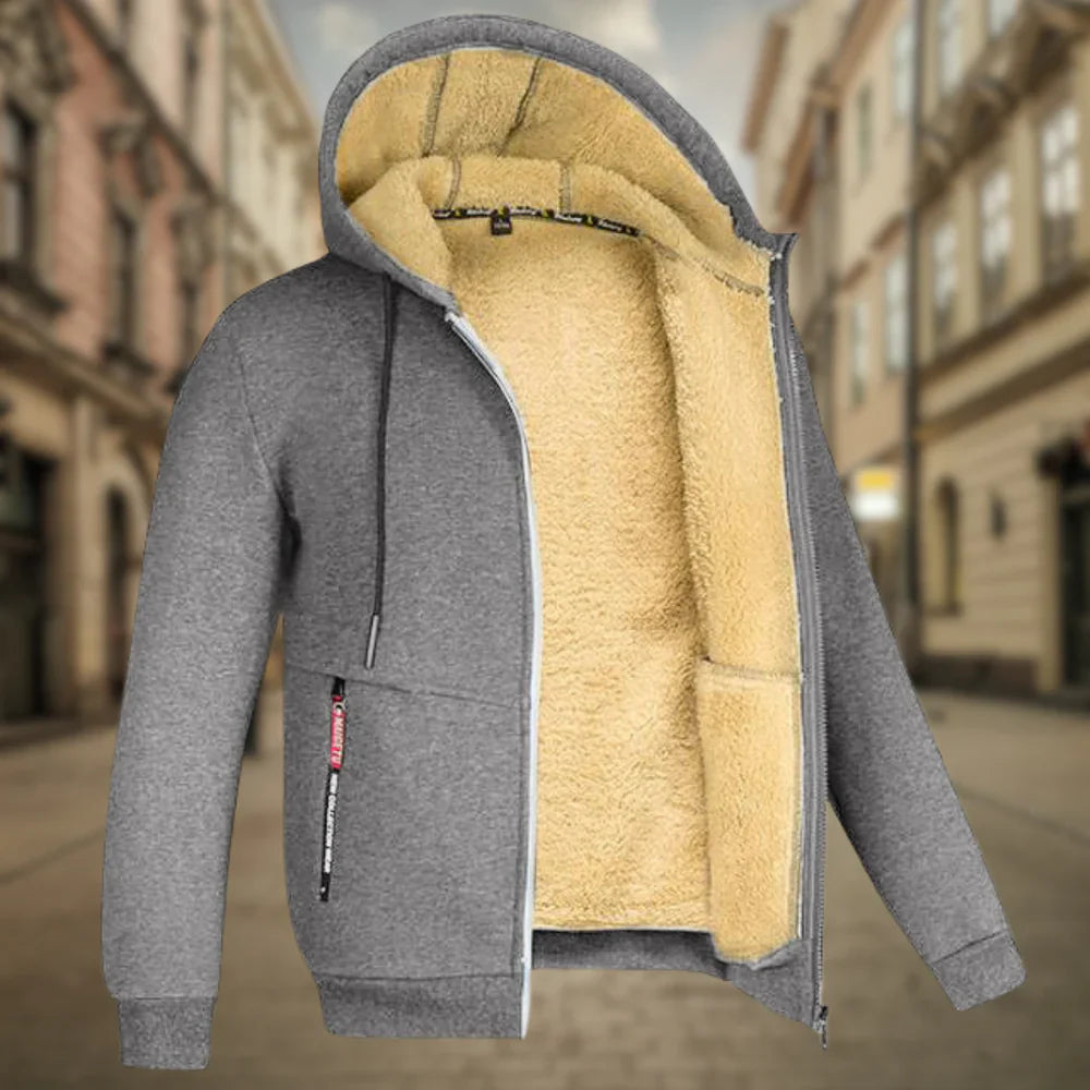 Davide™ | Herren Kapuzenjacke mit Fleece-Innenfutter