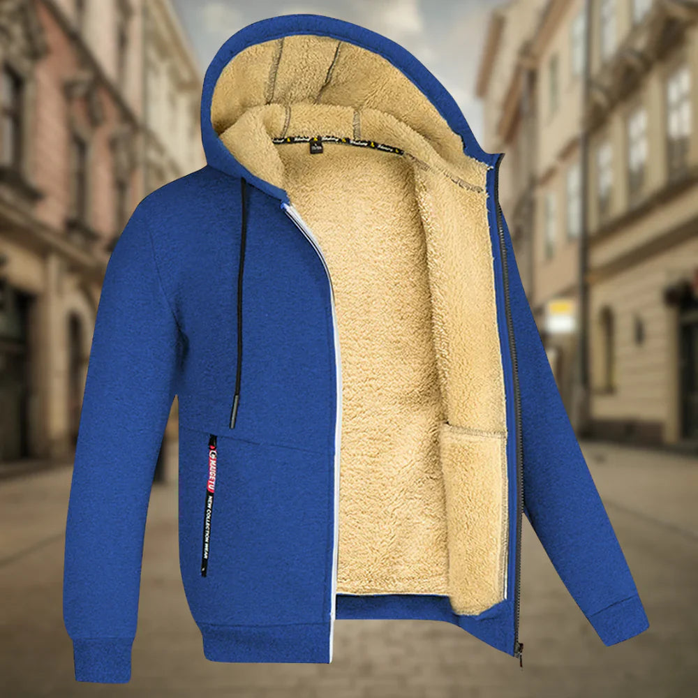 Davide™ | Herren Kapuzenjacke mit Fleece-Innenfutter