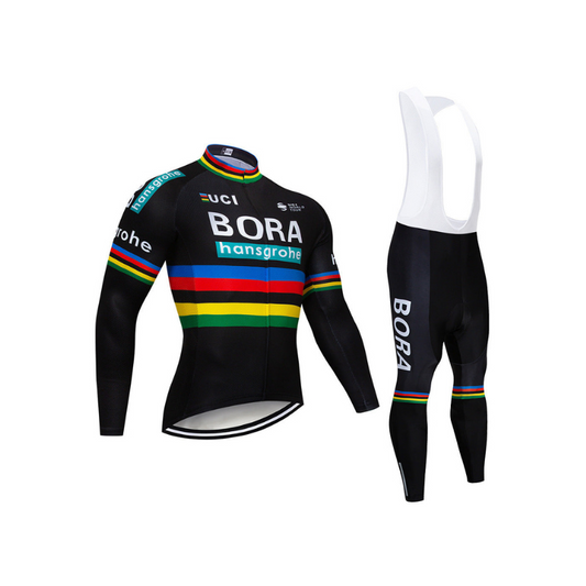 Bora – Langarm-Radsport-Bekleidungs-Professionelles Set