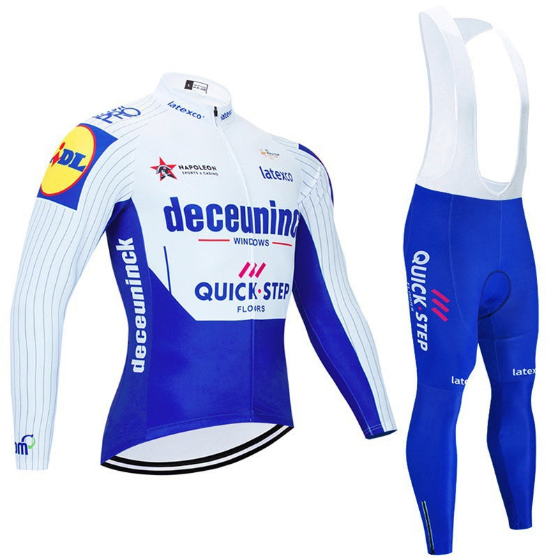 Teams - Pro-Radsportler mit Langärmeln